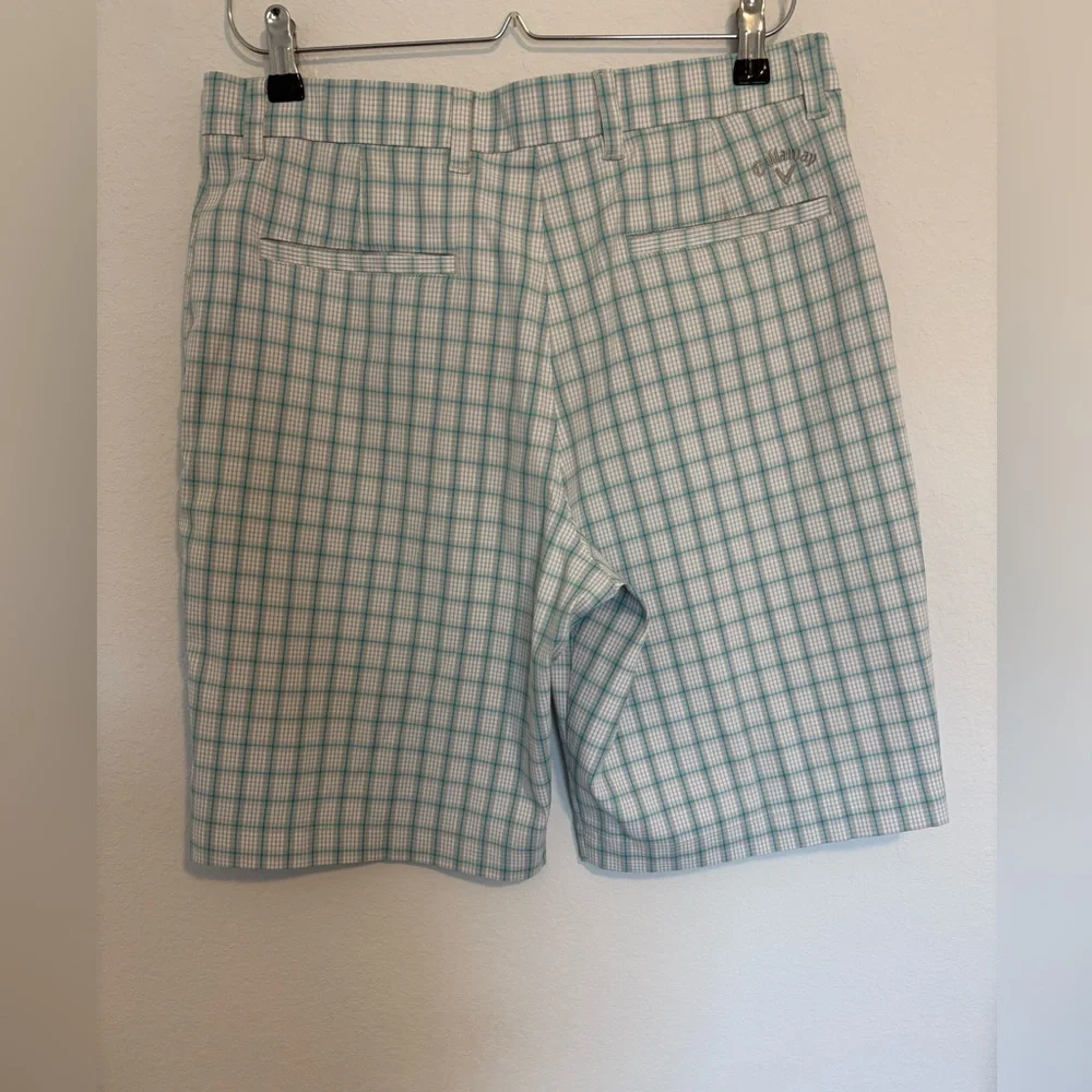 Callaway Men’s Plaid Golf Shorts